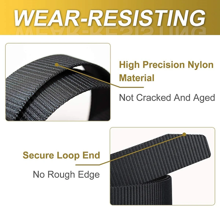 Outdoor Nylon Multifunctional Belts Men Tactical Belt Adjustable Slide Plastic Buckle Web Canvas Belt