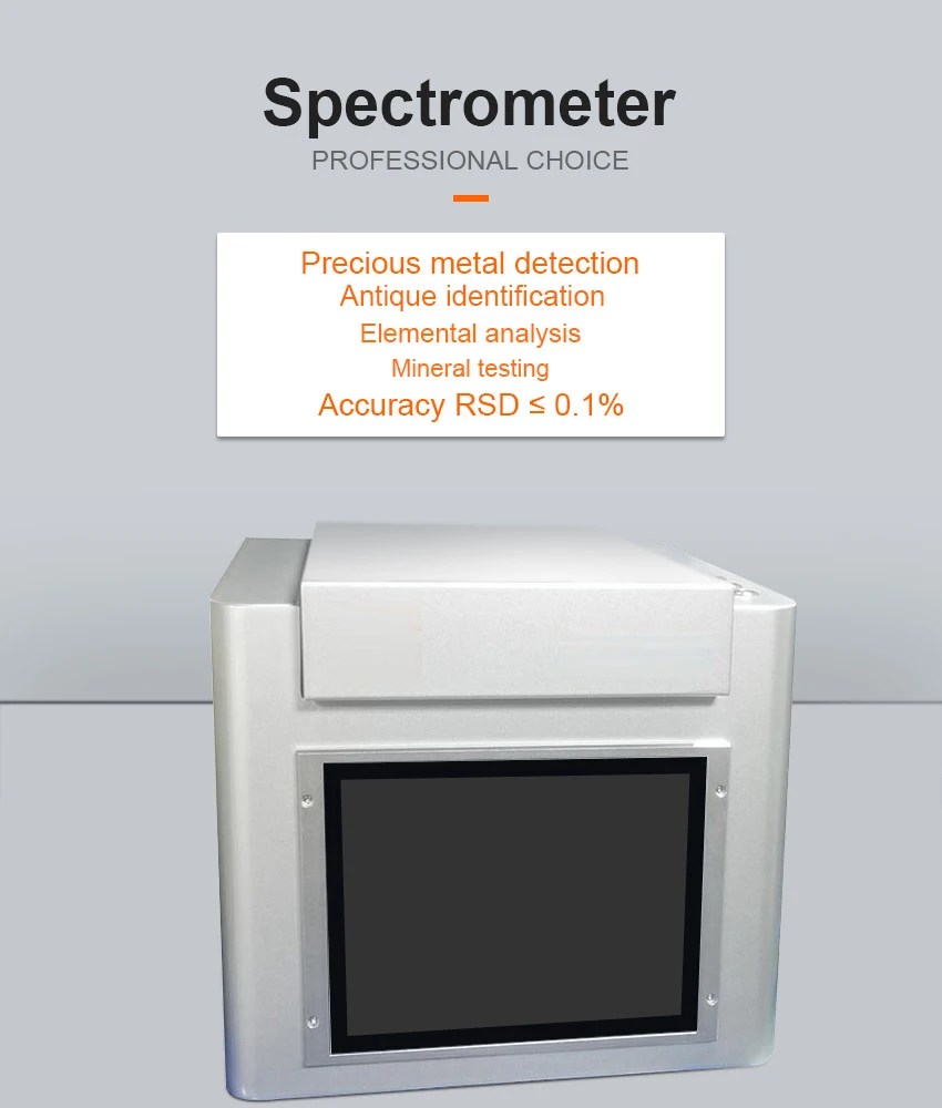 Jewelry Shop Tools EDS3500 XRF X Ray Gold Tester Spectrum Analyzers Gold Purity Tester