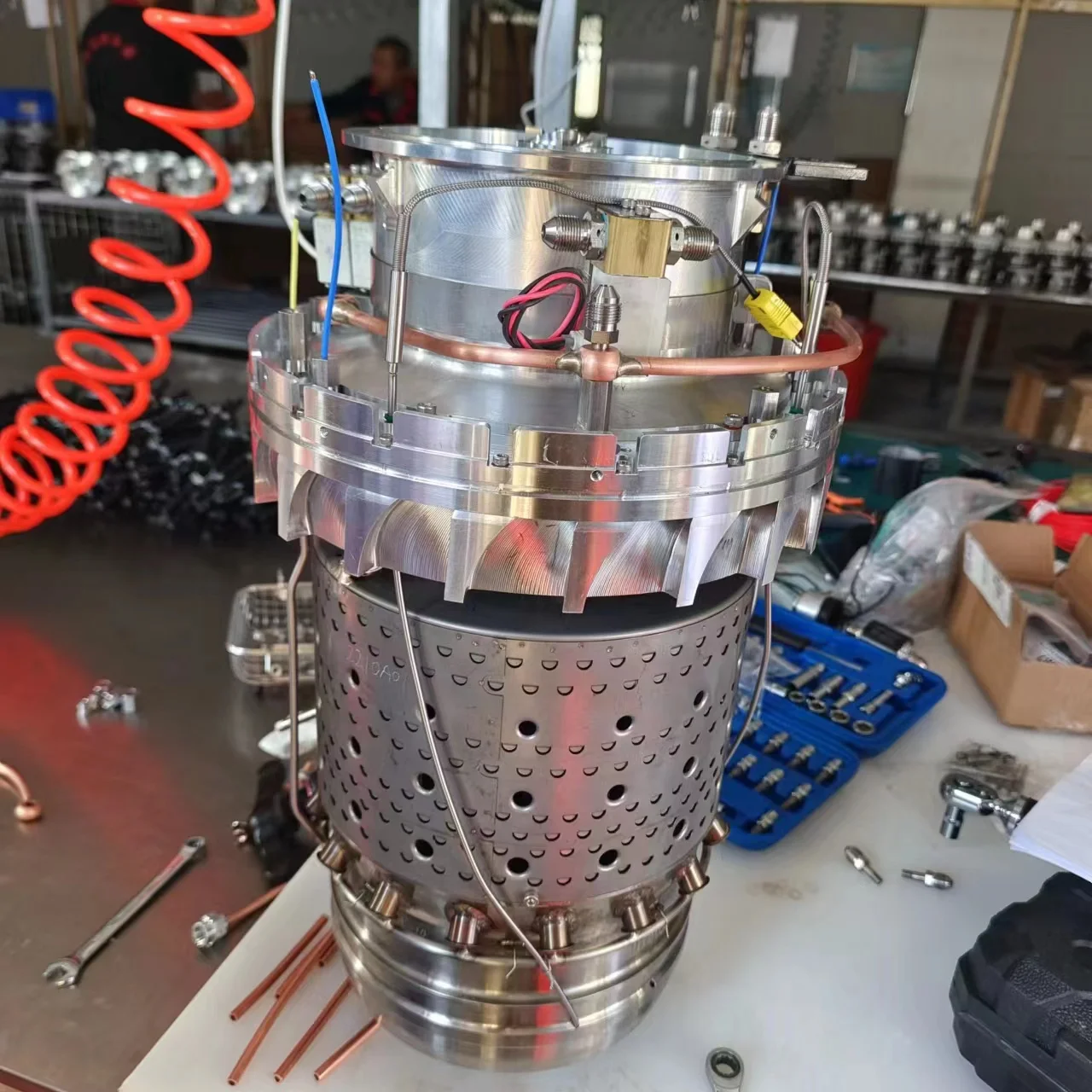 Custom 50kg Thrust Jet Engine Turbo 40kg Thrust Rc Jet Engine All Parts