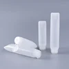 Transparent tube with clear cap