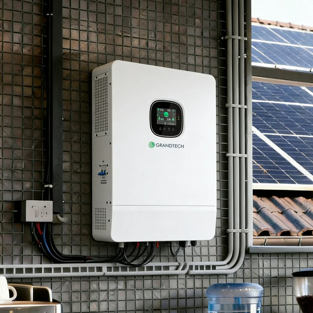 Inversor híbrido de fase dividida Srne de 8 kW, 120 V / 240 V, inversor fotovoltaico de 10 kW con monitorización Wi-Fi, 48 V, monofásico, 110 V, para carga de baterías de gel o litio