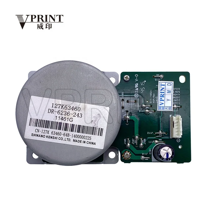 127K63460 DR-6236-243 Motor Pengeluar Dulang untuk Xerox Color 550 560 570 C60 C70 PrimeLink C9070 C9065 Bahagian Pencetak