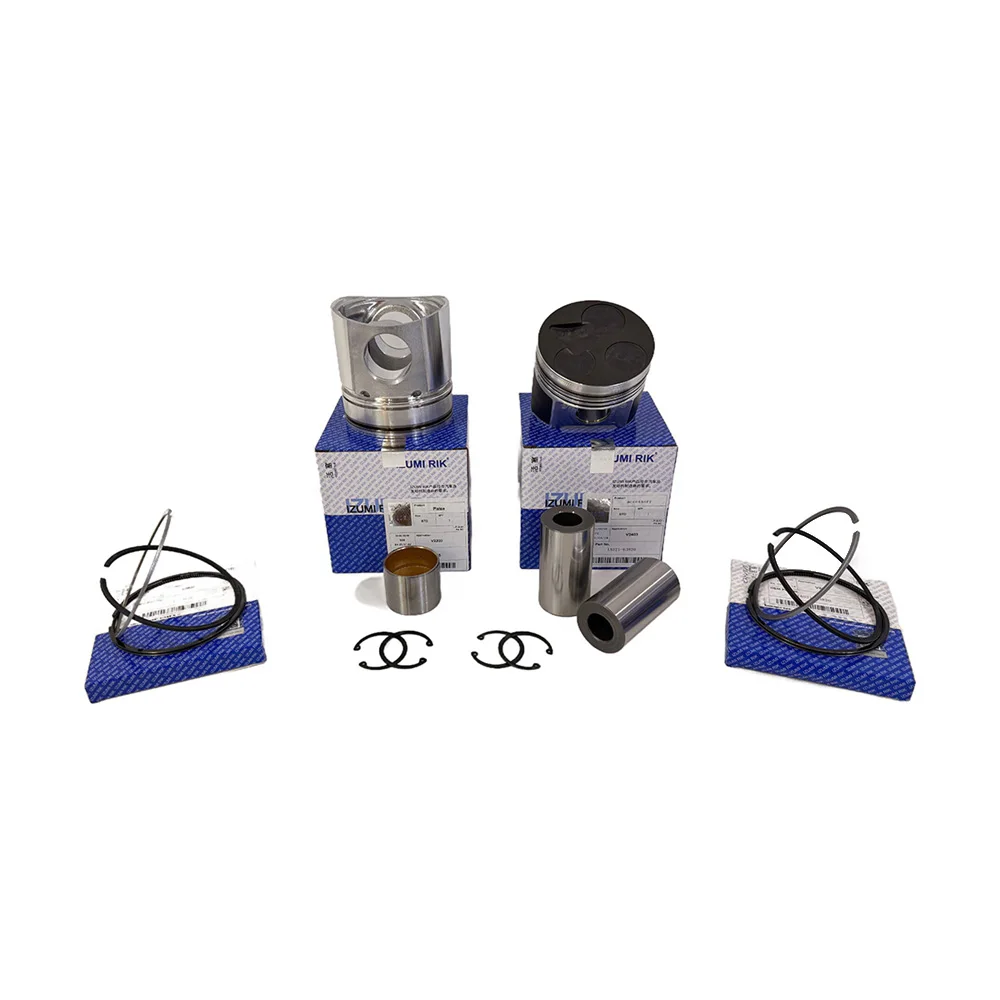 IZUMI RIK S16R Conjunto de pistão e anéis para Mitsubishi Peças para motores diesel