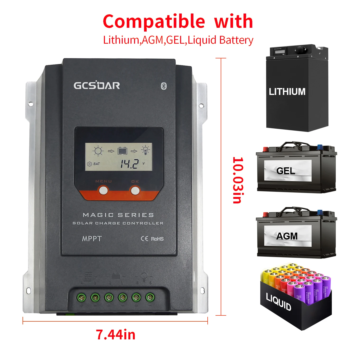 Epever Mt4010 Regulateur Solar Mppt Mppt Solar Power Controller Must Solar Mppt Charge