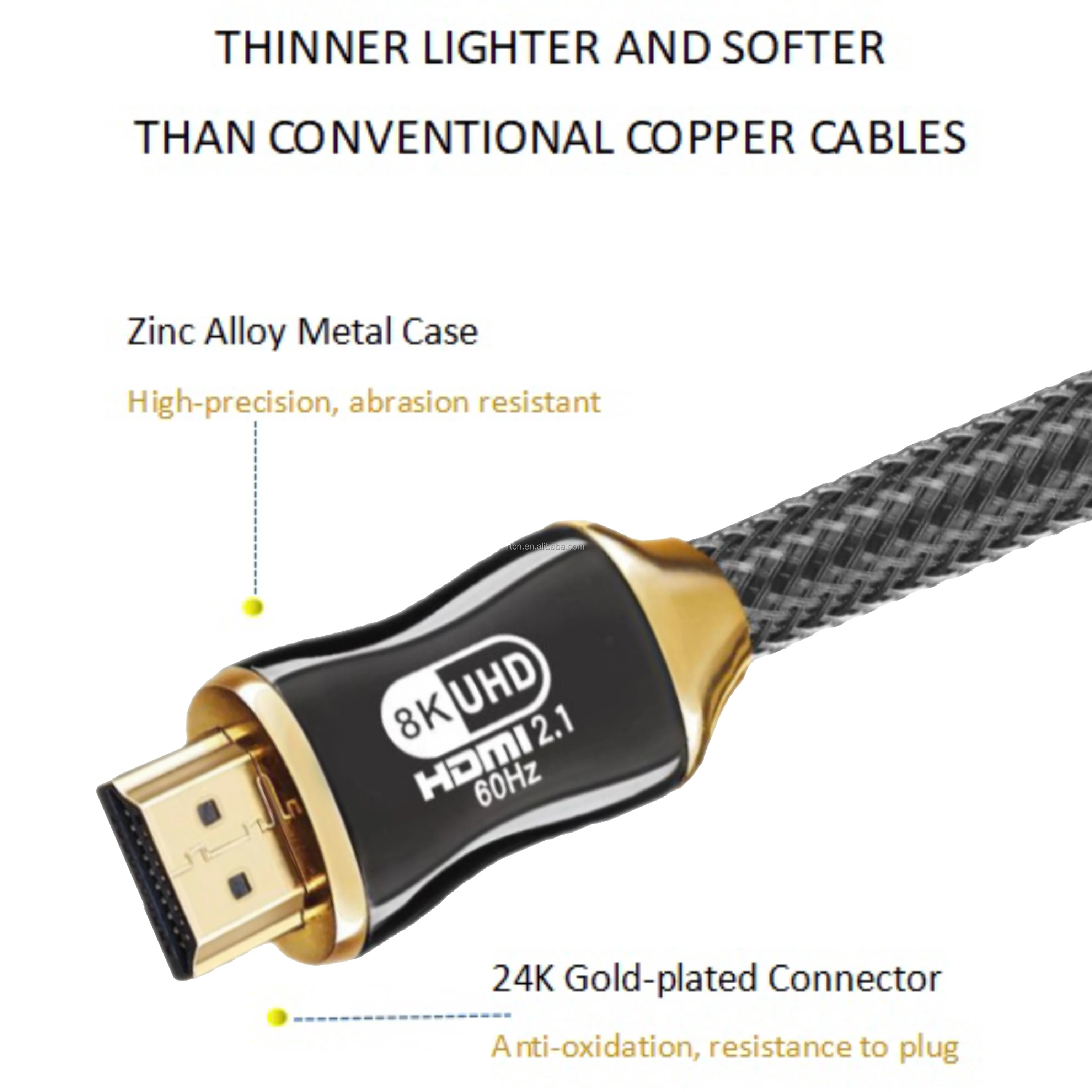 4k Hdmi Cable Factory Support 4k 60hz Yuv444 Compatible With Hdtv/ps5 ...
