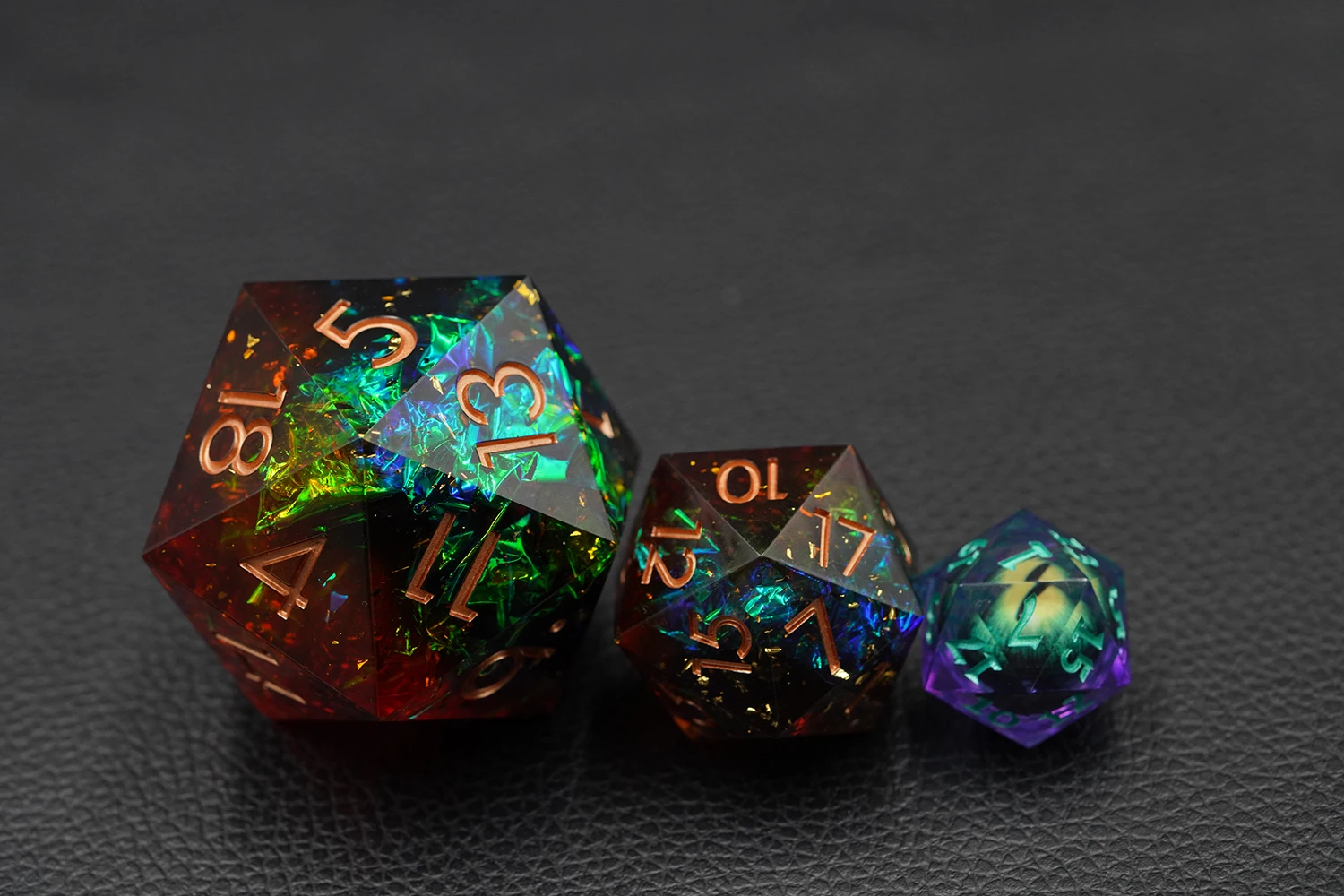 Yushun Jumbo D20 Dice 50mm Giant Polyhedron Big D20 for Role-playing Games Made of Resin for DND details