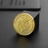 Gold plated coin
