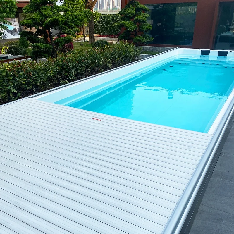 Electric Machine for Pool PVC Automatic Polycarbonate Swimming Pool Cover