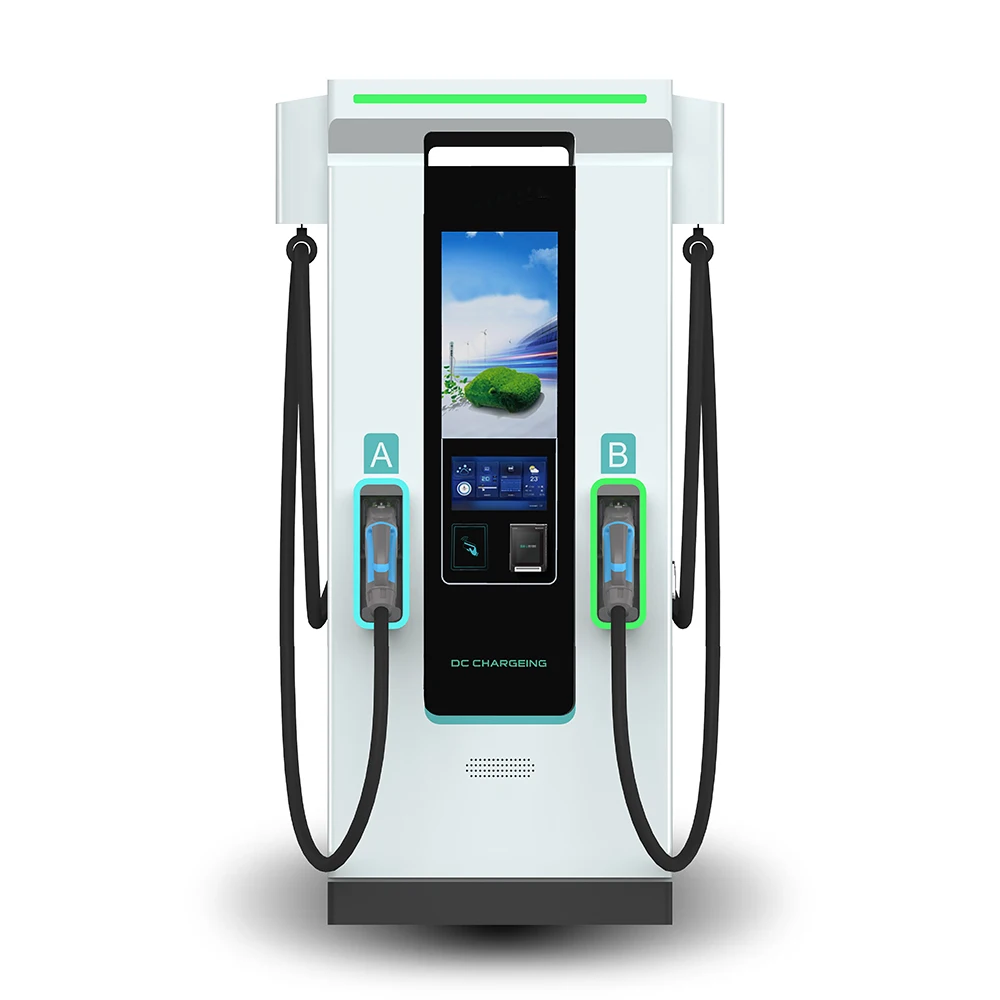 Factory Direct Supply CCS1 CCS2 GBT CHAdeMO  120kw Dual Gun New Energy Electric Vehicle Cha DC Fast Charger Ev Charging Station