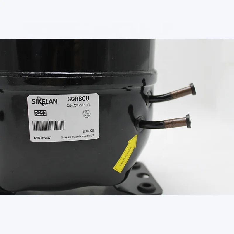 GQR16TG 220V -240V R134A Compressor Light Commercial Compressor Refrigeration Compressor With Current Relay