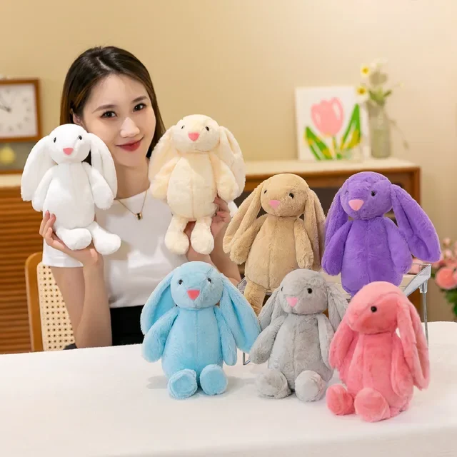 Multi Colors Cute Soft Stuffed Animal Rabbit Plushie Anime Plush Toy