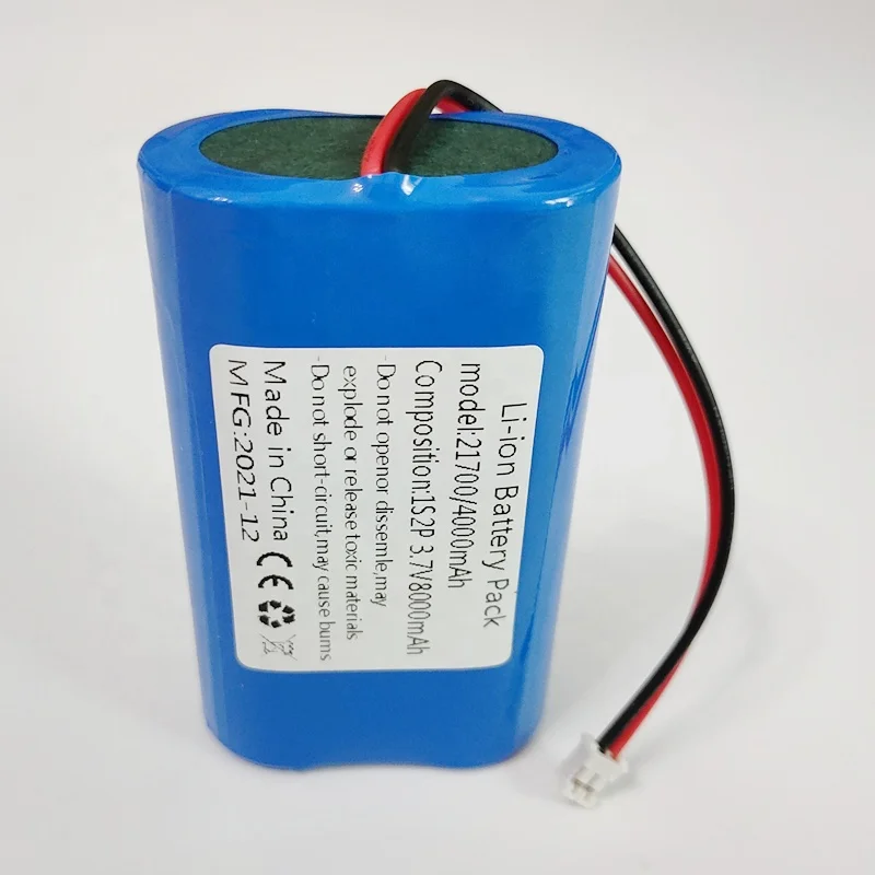 21700 2P 3.7V 8000mAh 9000mah 10000mah 8ah 9ah 10ah 1S2P 高品質 