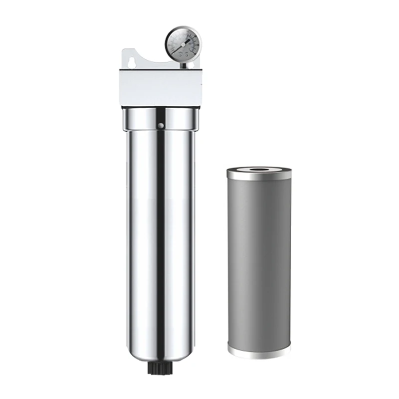 Bộ lọc nước cặn bằng thép không gỉ, đường kính 5 inch và 20 inch, ren đầu nối 1