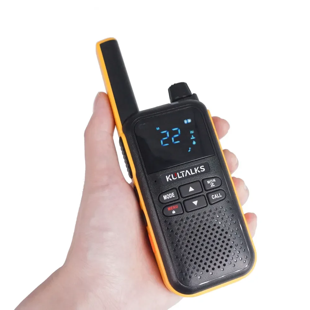 Kultalks KT10 CE FCC IC Approval PMR 446 Walkie Talkie Pair Made in China Talkie-Walkie 2 Pcs Wireless Set Walkie - Talkie S023