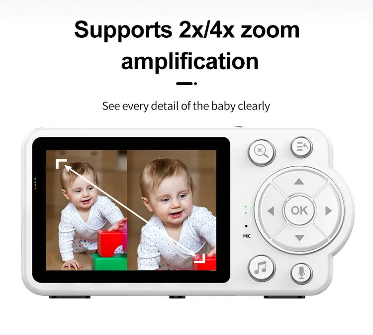 最热C3 2.4G Wifi无线双向音频高清儿童运动检测Camara婴儿监视器