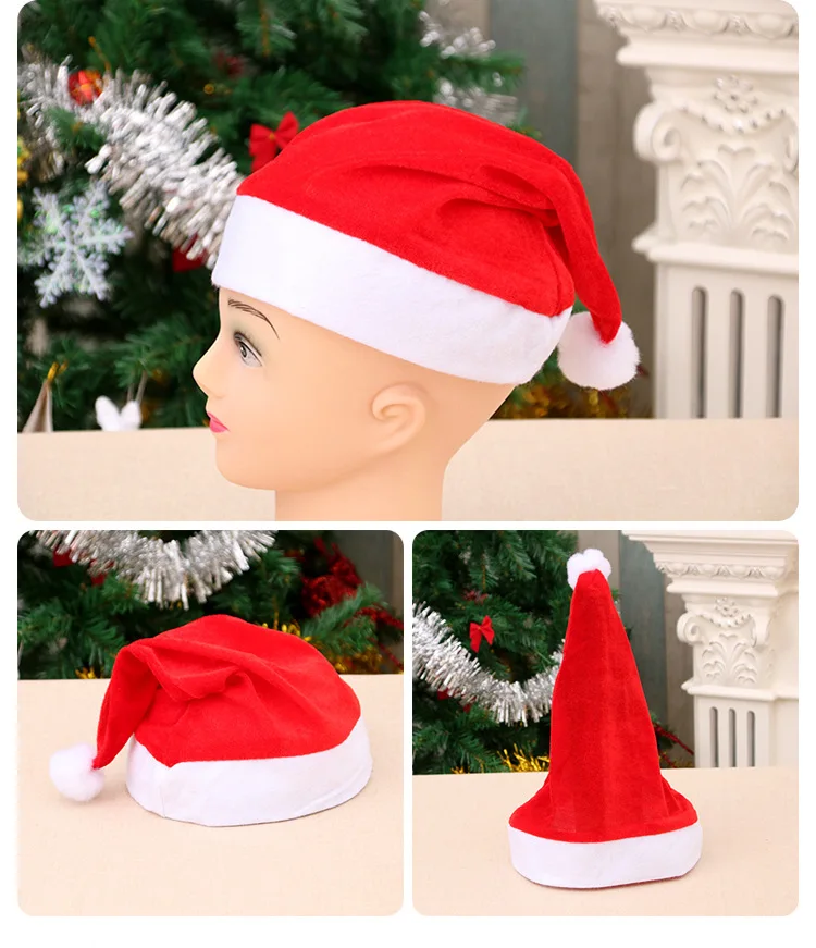 2024 Merry Christmas Models Factory Christmas Hat With Light High ...