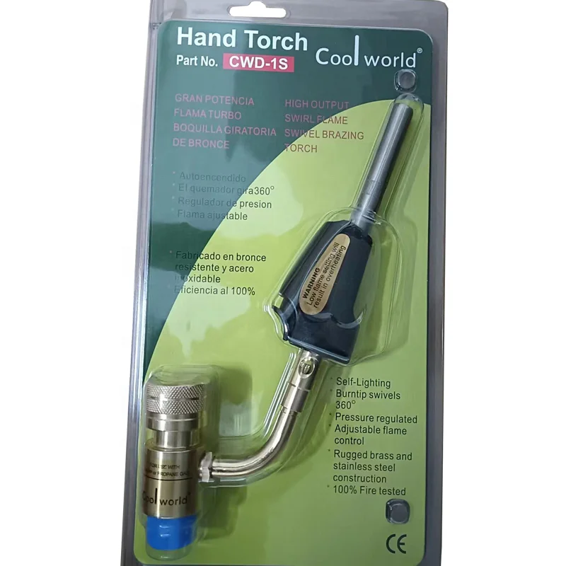 CWD-1S Hand Torch - High Temperature MAPP Gas Welding Torch
