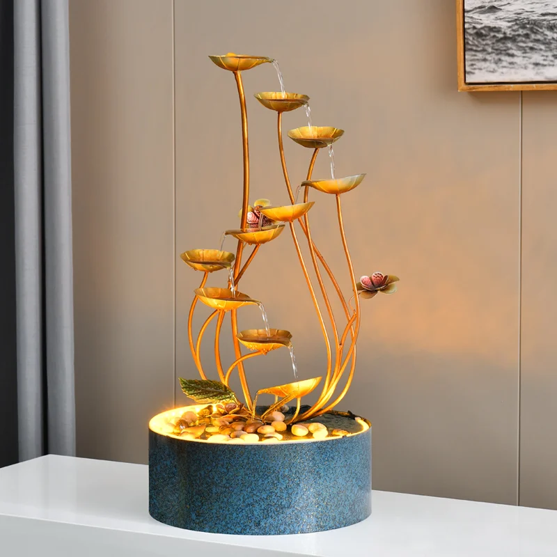 ТВ-шкаф, офис, гостиная, украшение для дома, настольный фонтан, металлические поделки для дома, шариковый фонтан