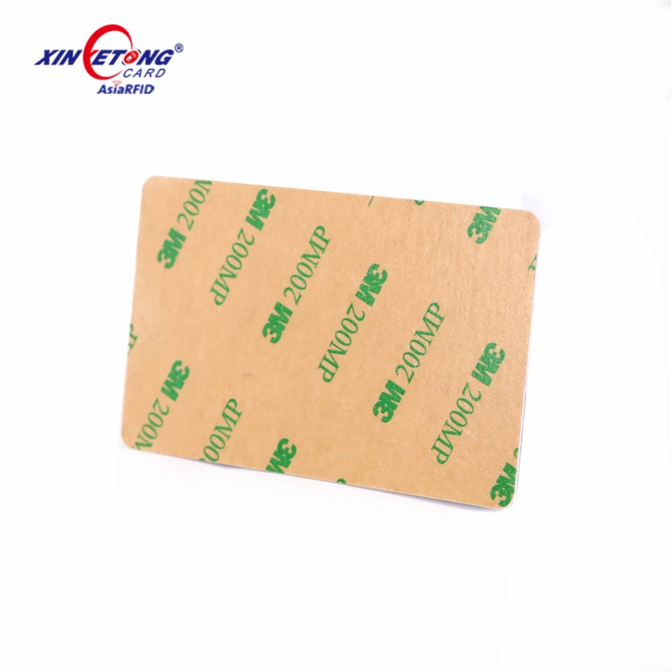 PVC Smart Card With Strong Adhesive on the Back