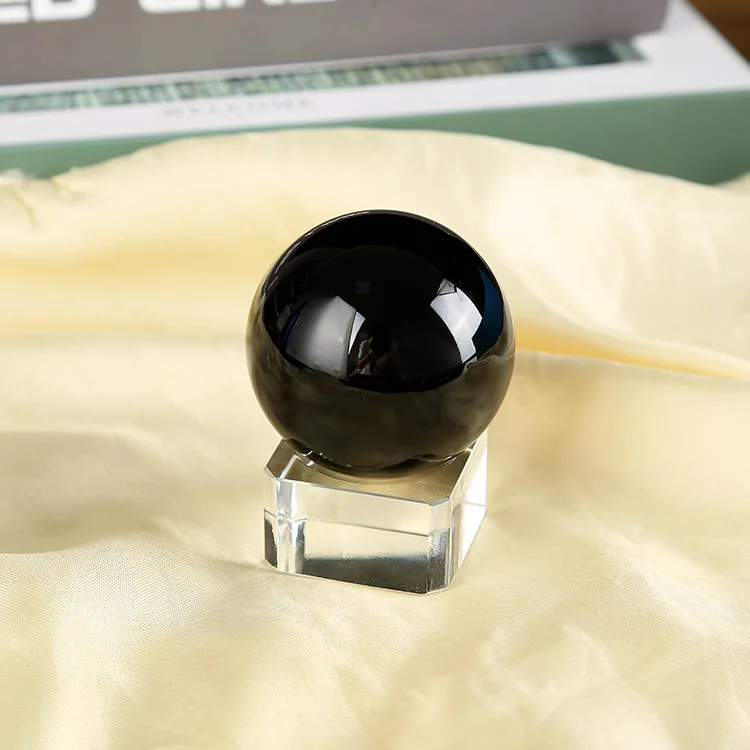 Colorful 40MM 60MM 80MM 100MM 200MM 300MM Pure K9 Crystal Glass Balls Seven Color Crystal Ball