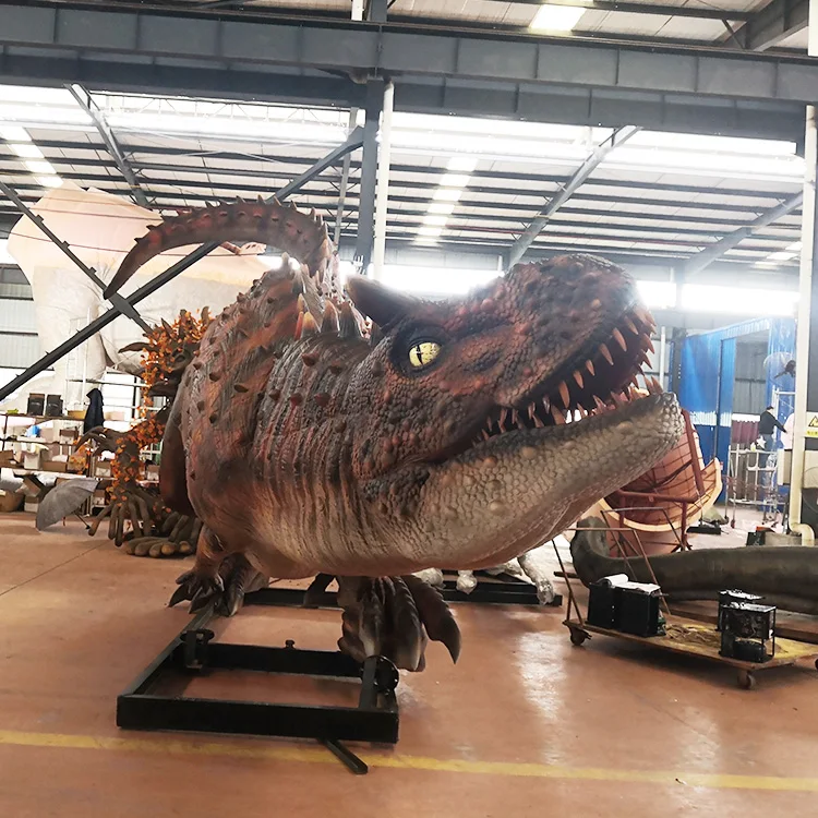 Life Size Animatronic Robot Dinosaur Models Remote Control Dinosaur for Dinosaur Park