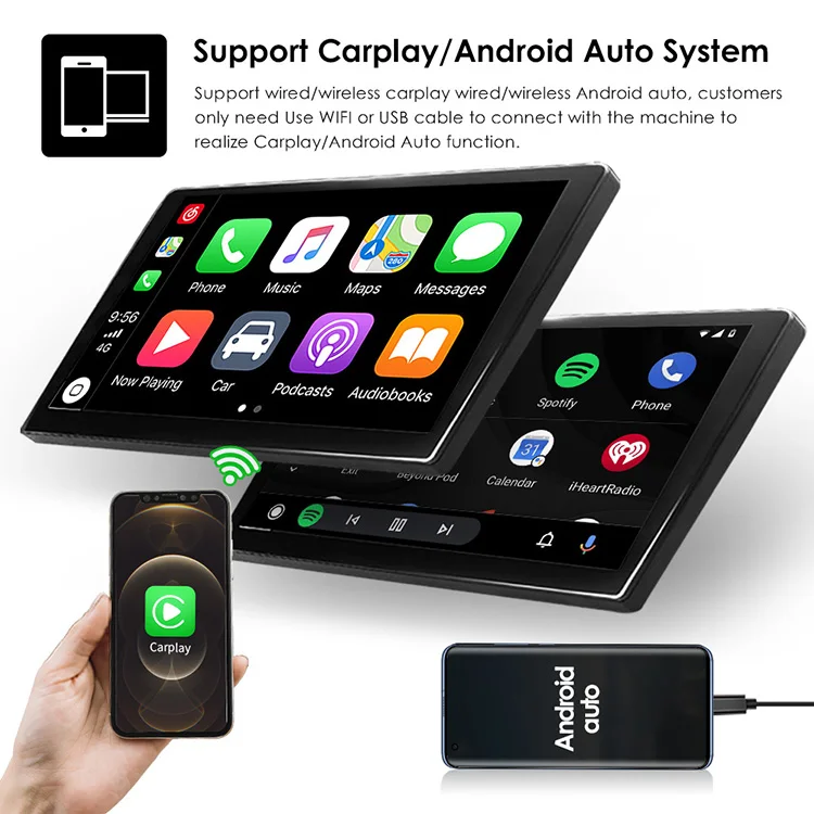 Touch Screen Multimedia Android Radio Stereo Gps Navigation Car Dvd Player for 2010~2015 Fiat Doblo 2011~18 Combo