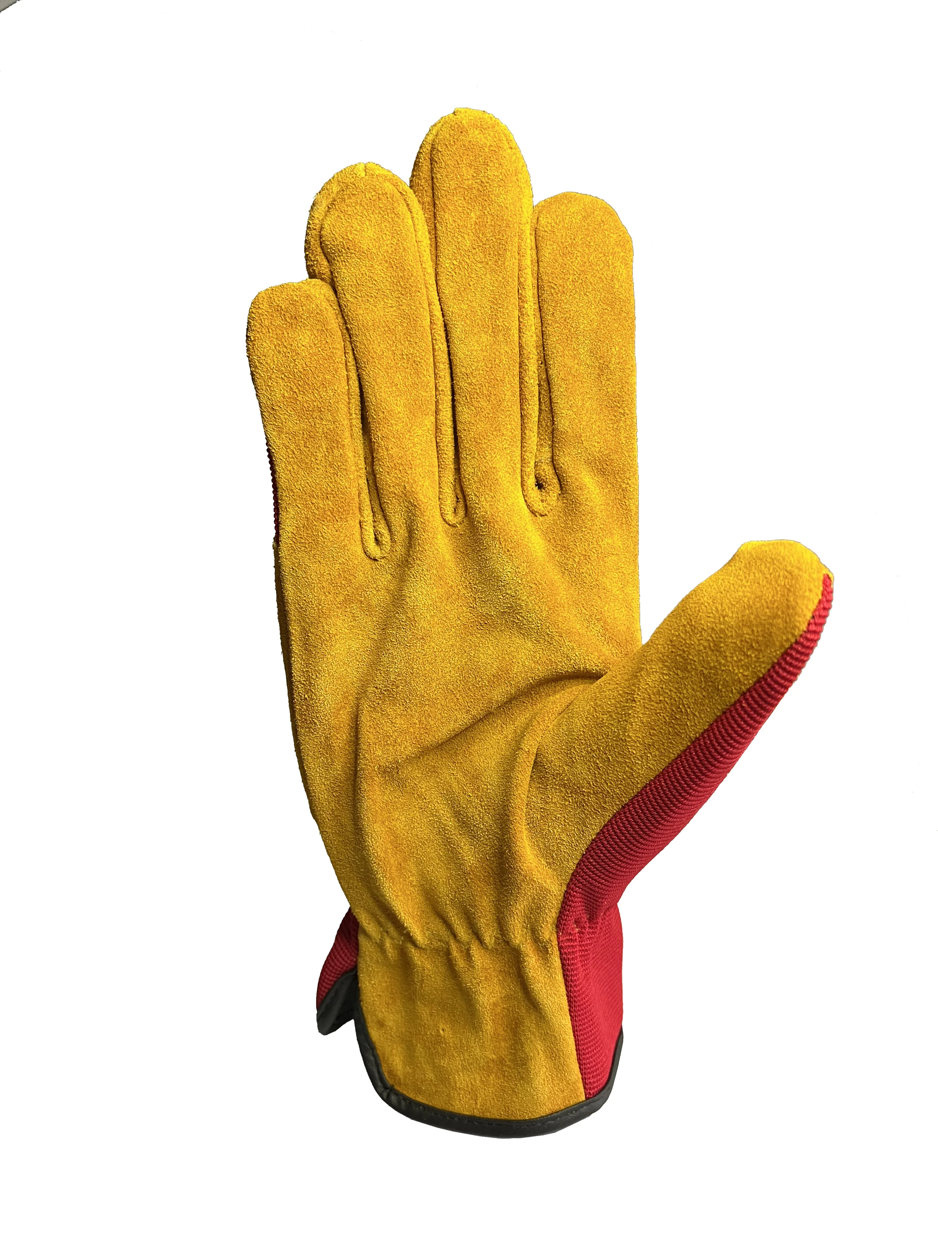 Hand Protection Working personal protective equipment men Leather For Work Safety Gloves