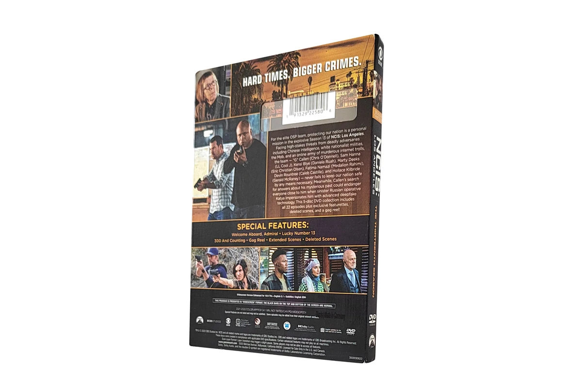 Ncis Los Angeles The Thirteenth Season 5 Discs Wholesale Dvd Movies Tv  Series Free Shipping Shopify/ebay Best Seller Dvd - Buy Dvd Movies,Tv  Series