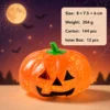 Calabaza naranja + bolsa opp (12 piezas/caja de color)