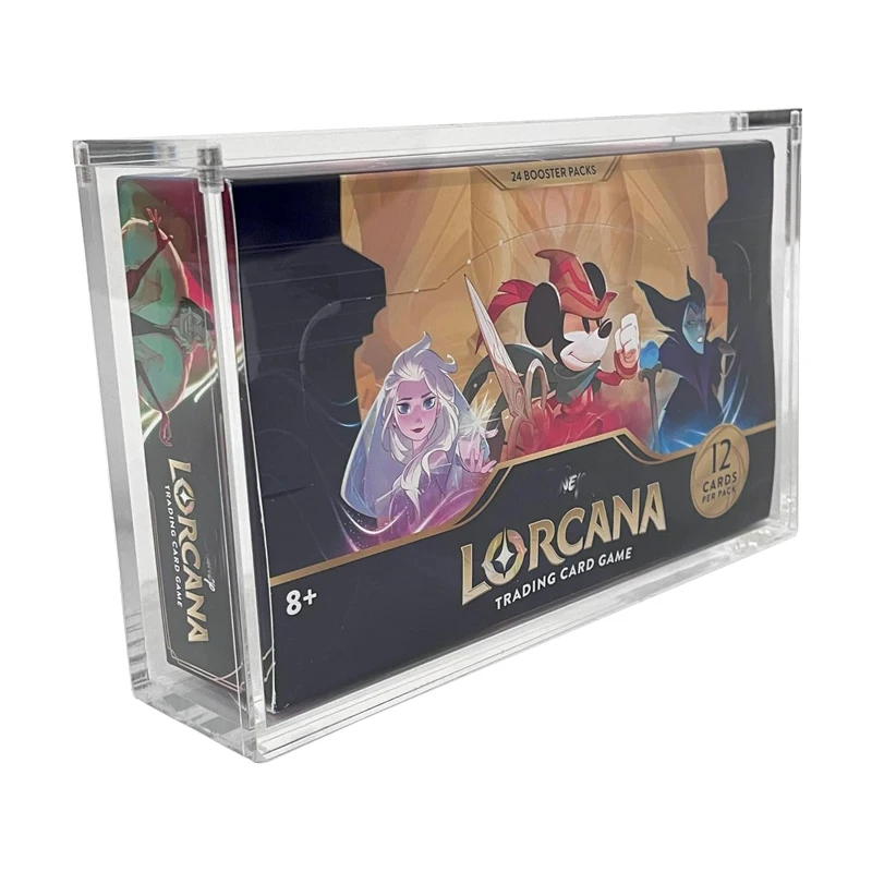 lorcana booster box acrylic case Amazon.com: Break Tradition Lorcana Booster Box Acrylic Display Case - Compatible with Disney Lorcana TCG Booster Boxes