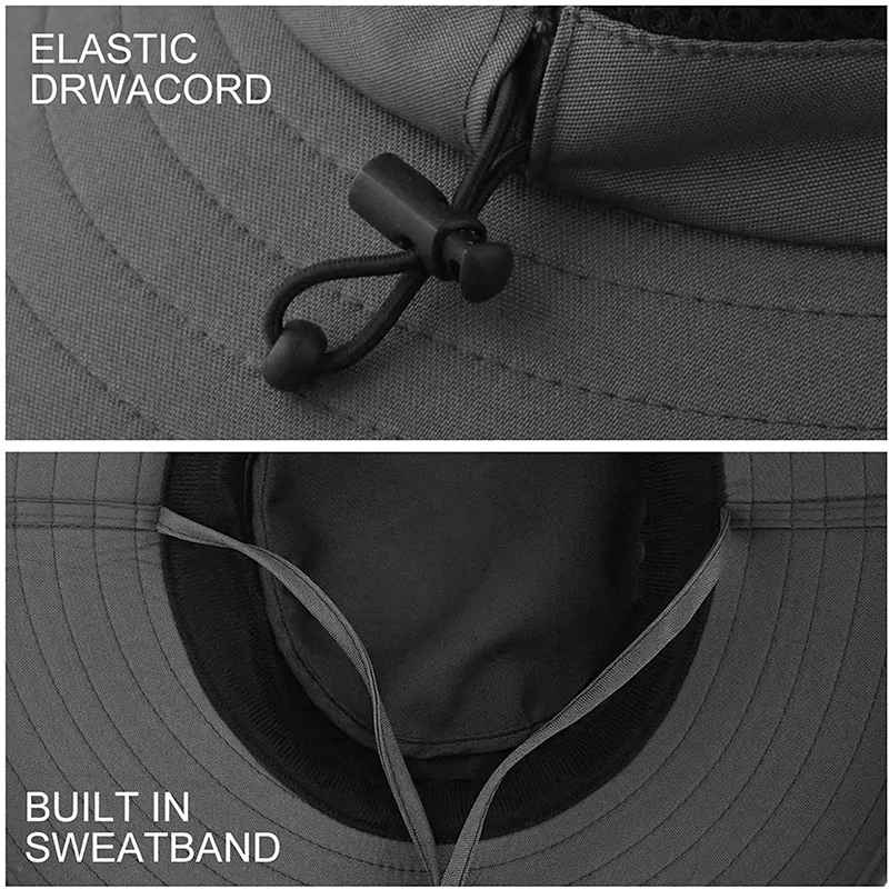 Quick Dry Sun Hat with Wide Brim for Men & Women