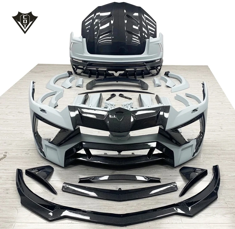 ランボルギーニ ウルス用ワイドボディキット FRP+CF ウルス車体キット