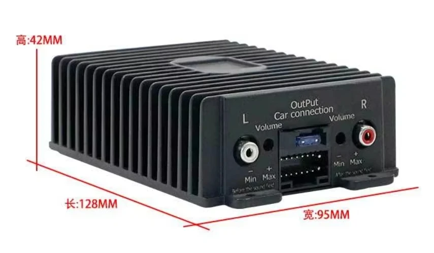 Professional High-Power Class AB 50W*4 30W*4 Car Amplifier DSP Audio Processor Lossless Audio Modification