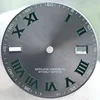 Green Roman Numerals