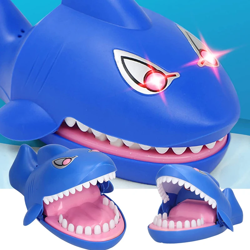 Funny Dentist Game Shark Teeth Down Biting Game Shark Biting Finger