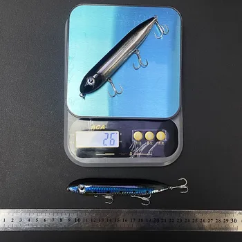 Lure 125mm/26g Stainless Steel Floating Pencil Bait 'Son Water Surface' for Sea Bass Largemouth Bass Sea/Freshwater Use New – Pencil – view 5