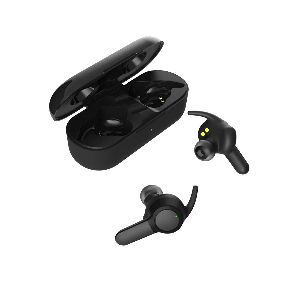 
Наушники-вкладыши TWS с голубой зуб ушной крючок беспроводные наушники вкладыши новейший сенсорный контроль спортивные близнецов Bluetooth гарнитура с шумоподавлением 
