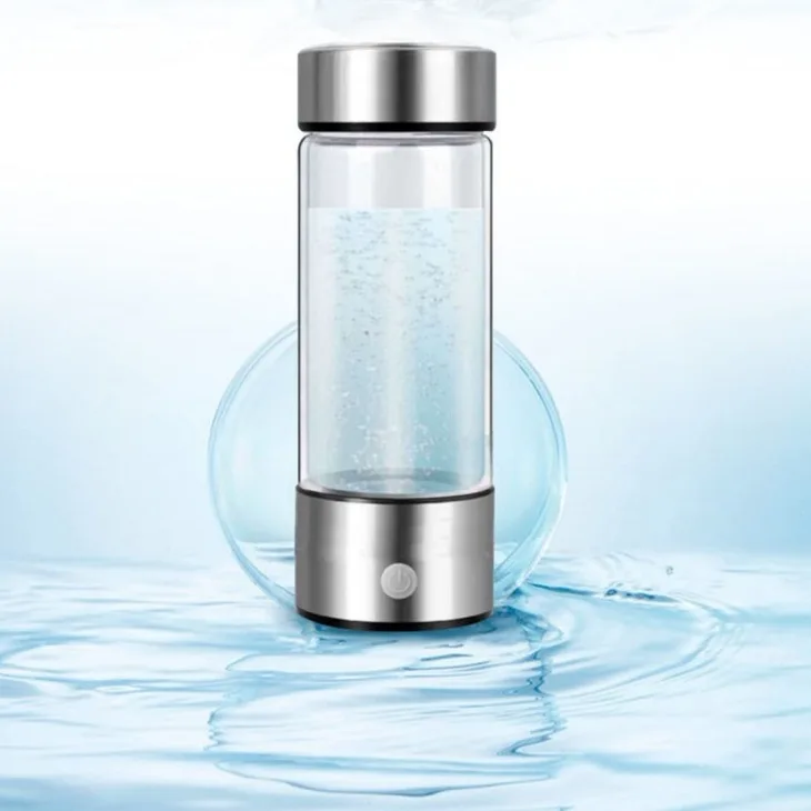 H2 Usb Sport Hydrogen Water Generator With Glass Bottle And Inhaler ...