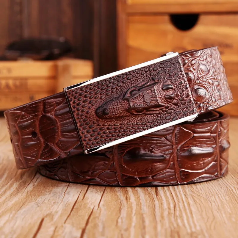 Men Belt Genuine Leather Luxury High Quality