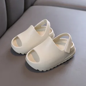 Fashion Kids Bathroom Breathable Baby Girl Boys EVA Summer Sandals Slippers Outdoor Beach