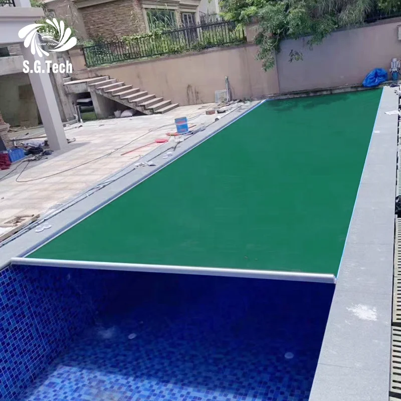 2026 customized size waterproof pvc track tarpaulin dustproof swimming pool cover vinyl tarps water crown-2