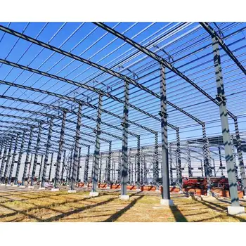 Pre Engineered Steel Structure Warehouse Construction Material Pre Steel Frame Warehouse