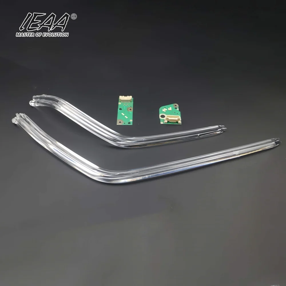 Car DRL Light Guide Tube Daytime Running Light Strip Bar Guide Plate Headlight Daytime Running Light for BMW 5 Series G38 G30