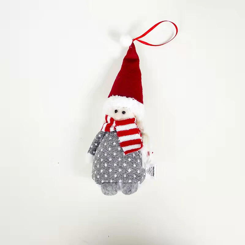 Оптовая продажа, Рождественская кукла, мягкий плюш для рождественских украшений