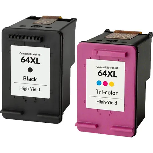 MaiGe Remanufactured Ink Cartridge for HP 64XL for Use in  HP Envy 7958e 7955e 7858 7855 7855 7155 7158 6255
