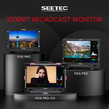 SEETEC P215 PRO 21.5" 1000 Nits High-Performance Broadcast Director Production Monitor with 4K Support LUT Waveform detail image