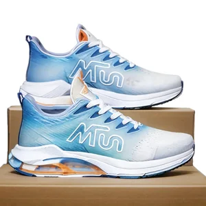 Men Basketball Shoes Genuine Leather Upper Waterproof Spring/Winter PVC TPU Sole Lace-up Sneakers Outdoor Running Sports