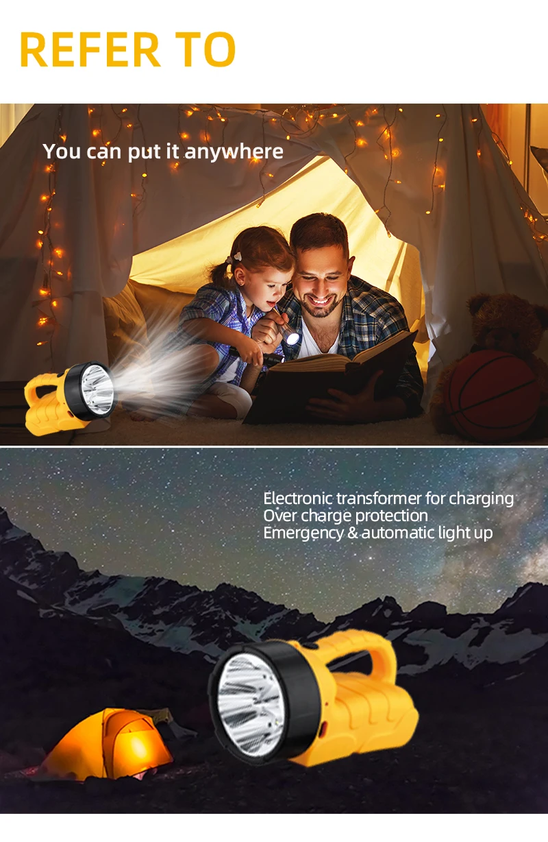 Отличный внешний вид, супер яркий светодиодный перезаряжаемый фонарик