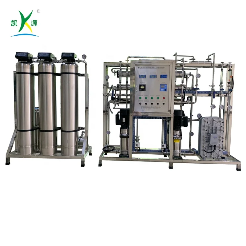 500 LPH Reverse Osmosis Distillation Machine With EDI Best Distilled Water Machine