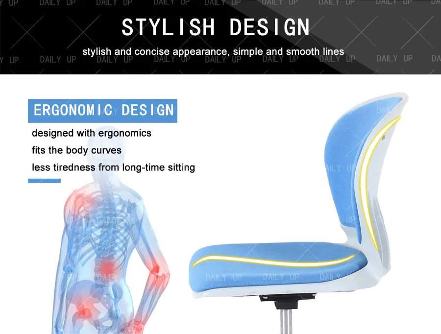 Factory Wholesale Swivel Office Chair Height Adjustable Chair With Ergonomic Back And Cushion For Meeting And Conference Room